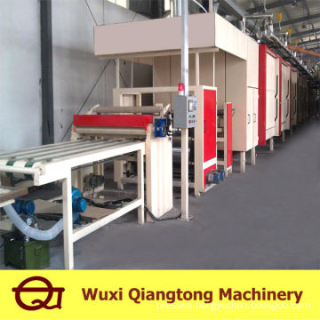 two steps melamine resin Impregnation line/ 6feet decor paper impregnating line